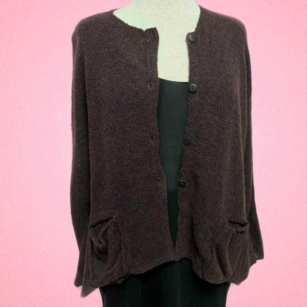 GRIZAS Dark Maroon Sweater